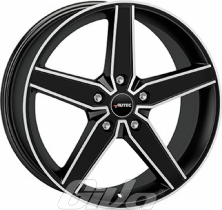 Autec Delano Matt black with polished face