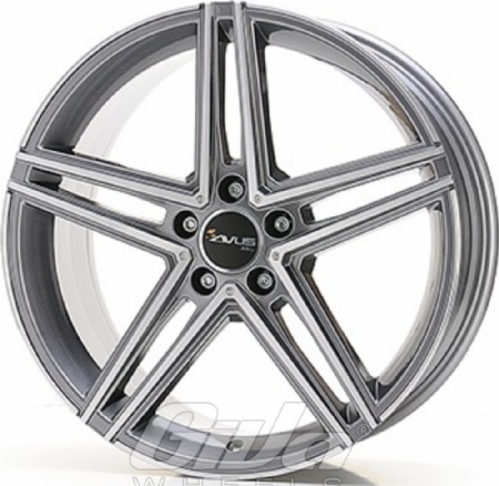 Avus Racing AC-515K Anthracite with polished face