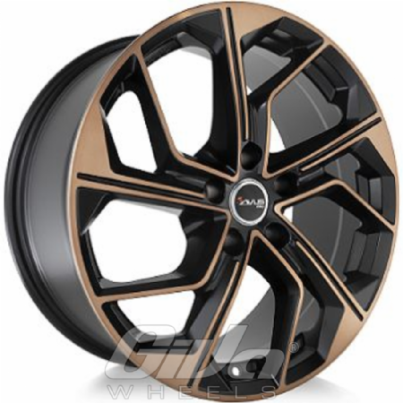 Avus Racing AC-522 Black and copper