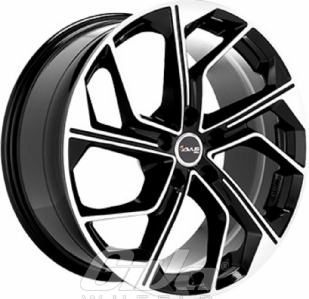 Avus Racing AC-522 Black with polished face