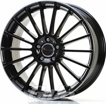 Avus Racing AC-M03 Black with polished lip