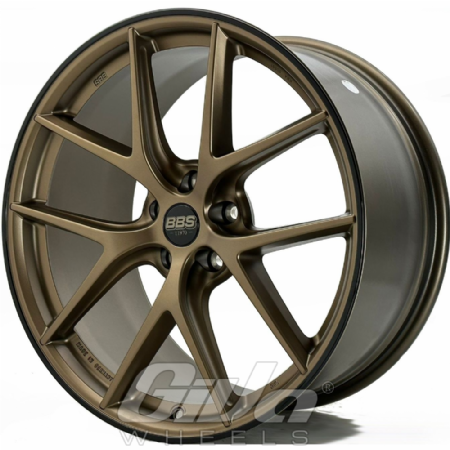 BBS CI-R Matt bronze with black steel lip