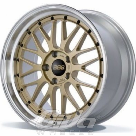 BBS LM Gold with polished lip