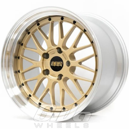 BBS LM Gold with polished lip