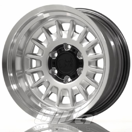Black Rhino Aliso Hyper silver with polished lip