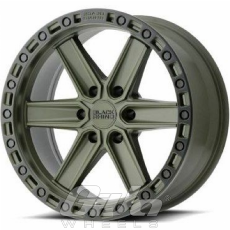Black Rhino Henderson Green with black lip ring
