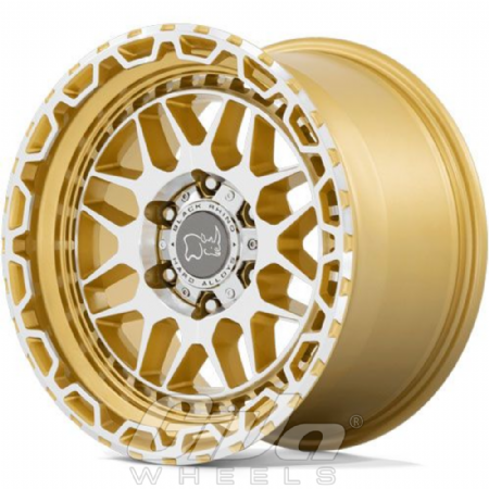 Black Rhino Holcomb Gold with polished face