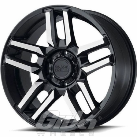 Black Rhino Mesa Matt black with polished face