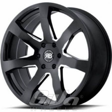 Black Rhino Mozambique Black with milled accents