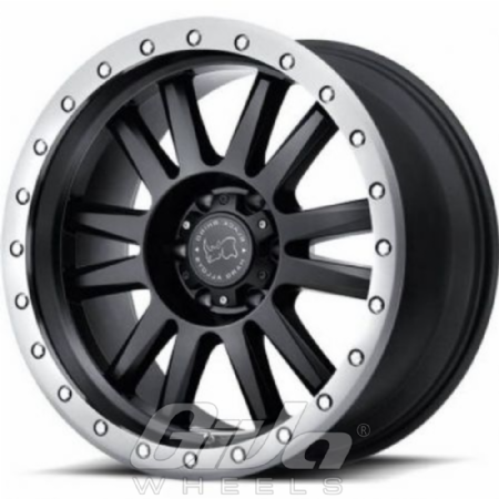 Black Rhino Tanay Matt black with polished face and dark matt tint