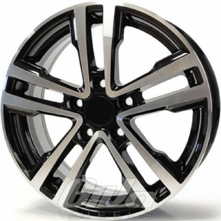 Bonito B197 Black with polished face