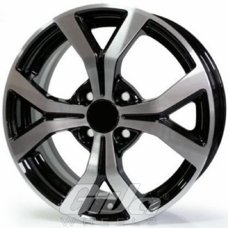 Bonito V147 Black with polished face