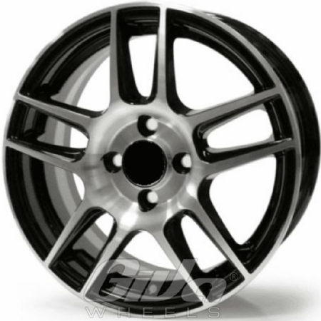Bonito V47 Black with polished face