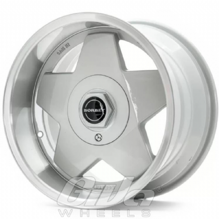 Borbet A Classic Silver with polished lip