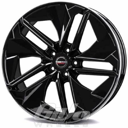 Borbet TX Black with polished lip