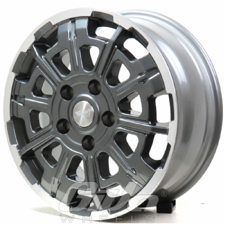 Brock B45 Anthracite with polished face
