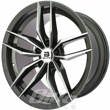 Butzi Gala Gunmetal with polished face