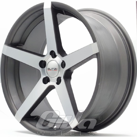 Butzi M-Spitze Matt gunmetal with polished face