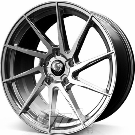 Cades Kratos Silver with polished face