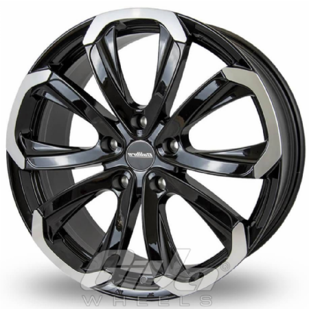 Calibre Havana Black with polished face