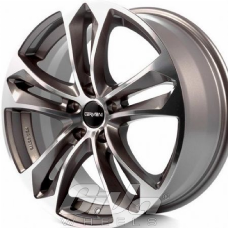 Carmani CA5 Arrow Anthracite with polished face