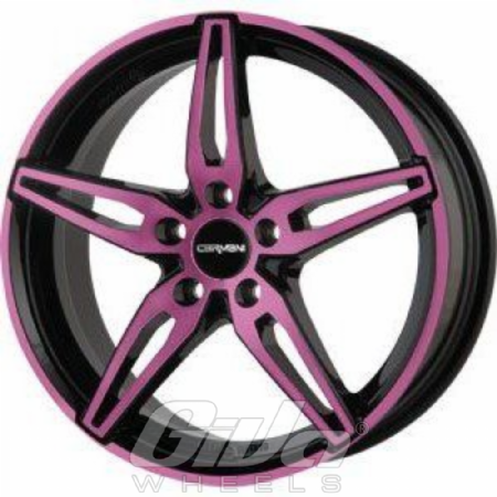 Carmani Custom CA15 Oskar Black with pink polished face