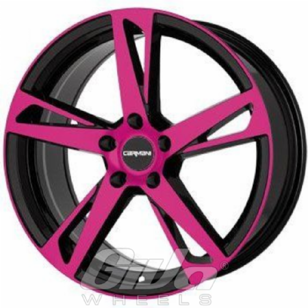 Carmani Custom CA16 Anton Black with pink polished face