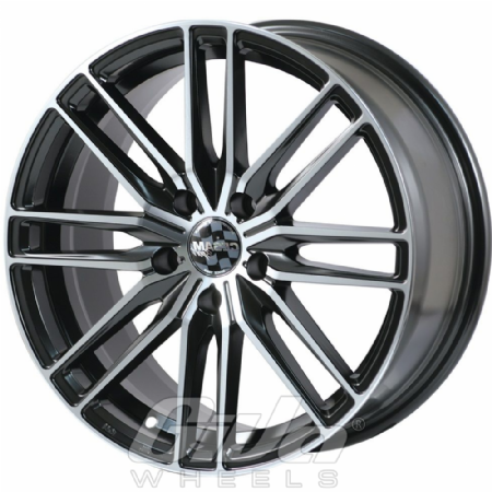 Cesam Sky Matt black with polished face