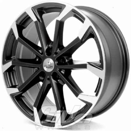 Cheetah Wheels CV04 Matt black with polished accents