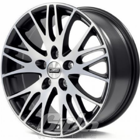 CMS C8 Matt black with polished face