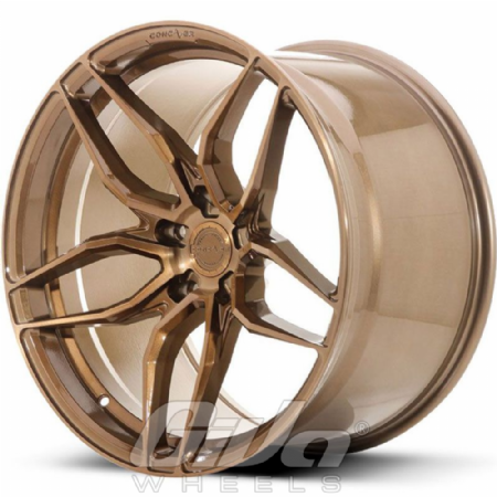 Concaver Wheels CVR3 (Flow Forged) Bronze with brushed face