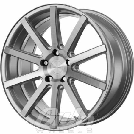 CorSpeed Deville incl spacers Silver with brushed face and white undercut