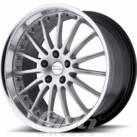 Coventry Whitley Hyper silver with polished lip