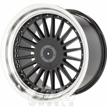 Devoted Wheels Alpen Black with polished lip