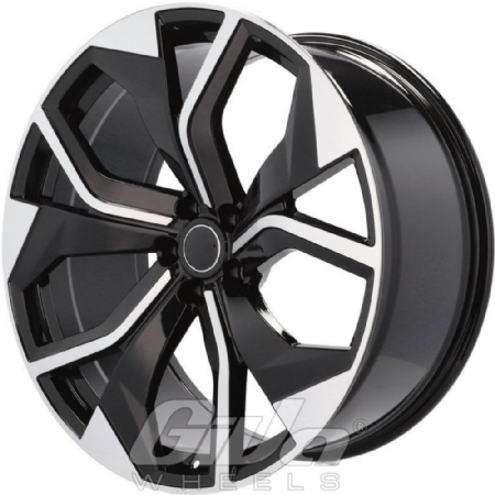 Devoted Wheels Tronic Black with polished face