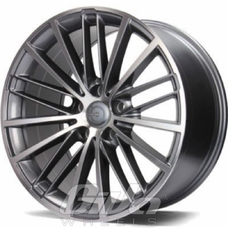 Devoted Wheels Exclusive Anthracite with polished face