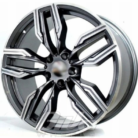 Devoted Wheels Hyden Gunmetal with polished face