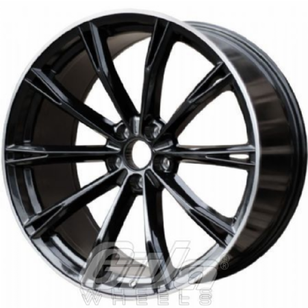Devoted Wheels Maesus Black with polished lip