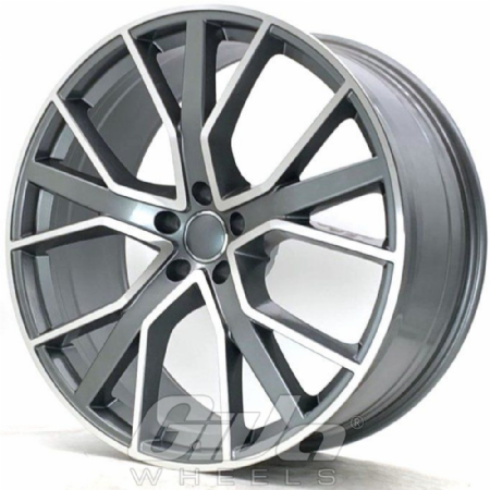 Devoted Wheels Oliver Anthracite polished face