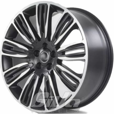 Devoted Wheels Ralev Black with polished face