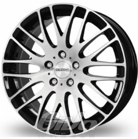 Dezent RG Black with polished face