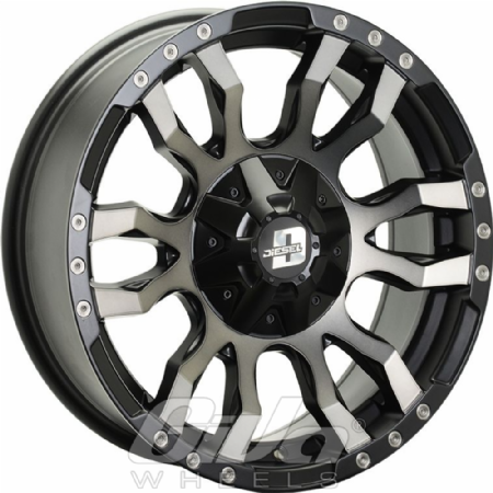 Diesel Florida Black with polished face