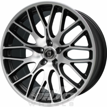 Diewe Fina Matt black with polished face