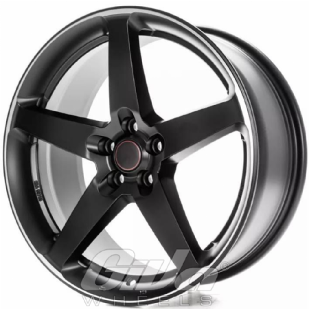 Diewe Five Matt black with polished lip