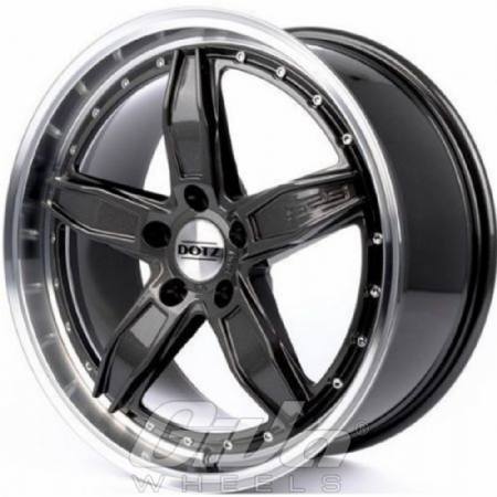 Dotz SP5 Gunmetal with polished lip