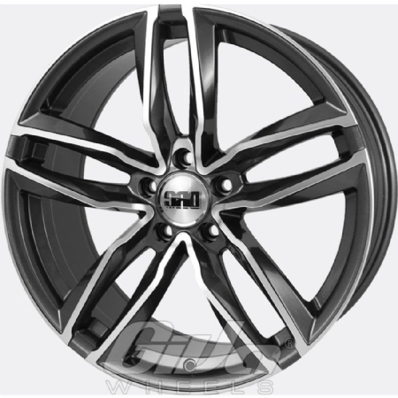 DRC DAA Gunmetal with polished face