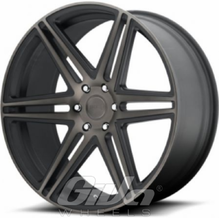 DUB Skillz Matt black with dark tint polished face