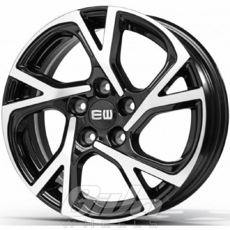 Elit Wheels EJ02 Agile Black with polished face