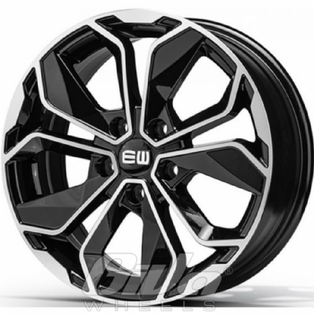 Elit Wheels EJ11 Vega Black with polished face