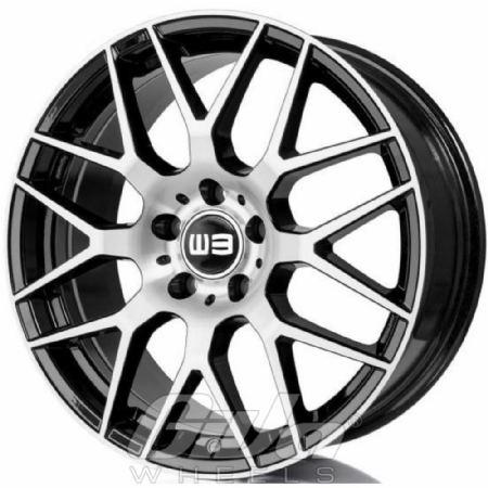 Elit Wheels EJ32 Elegance-R Black with polished face